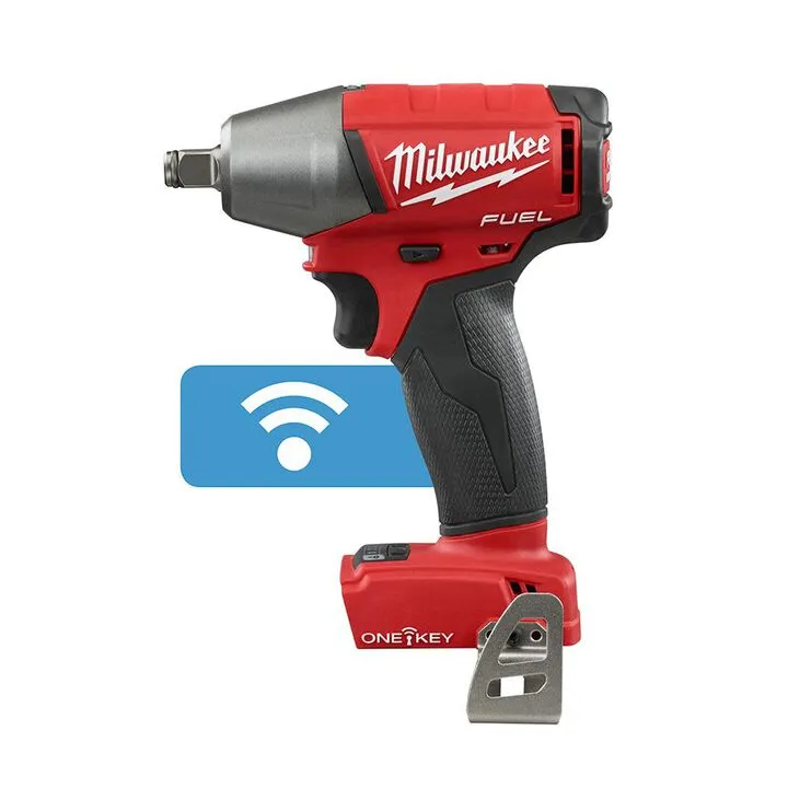 Milwaukee M18 FUEL 1/2 In. Compact Impact Wrench with Friction Ring & ONE-KEY (Bare Tool) 4