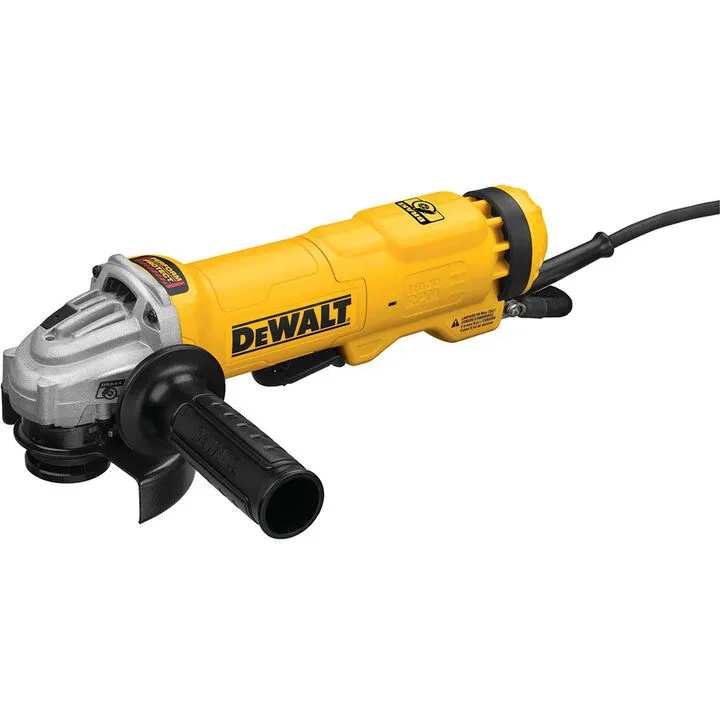 DEWALT 4.5-Inch Small Angle Paddle Switch Grinder with Integrated Brake System
