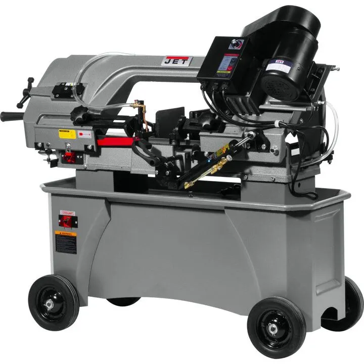 JET Industrial 7x12 Inch Variable Speed Dual-Mode Metal Cutting Bandsaw, 1HP 115V 1