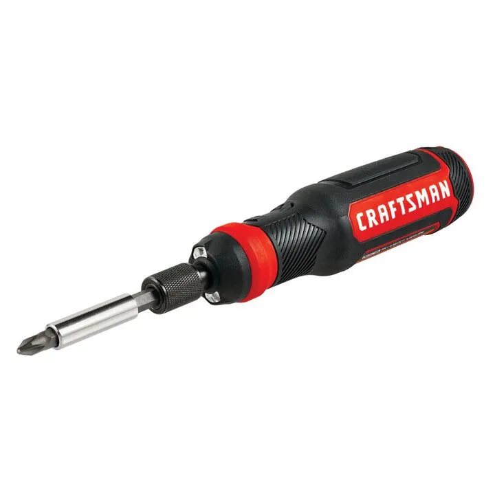 CRAFTSMAN 4V MAX Cordless Screwdriver (8-Piece Set) - Compact Precision for Light-Duty Tasks 1