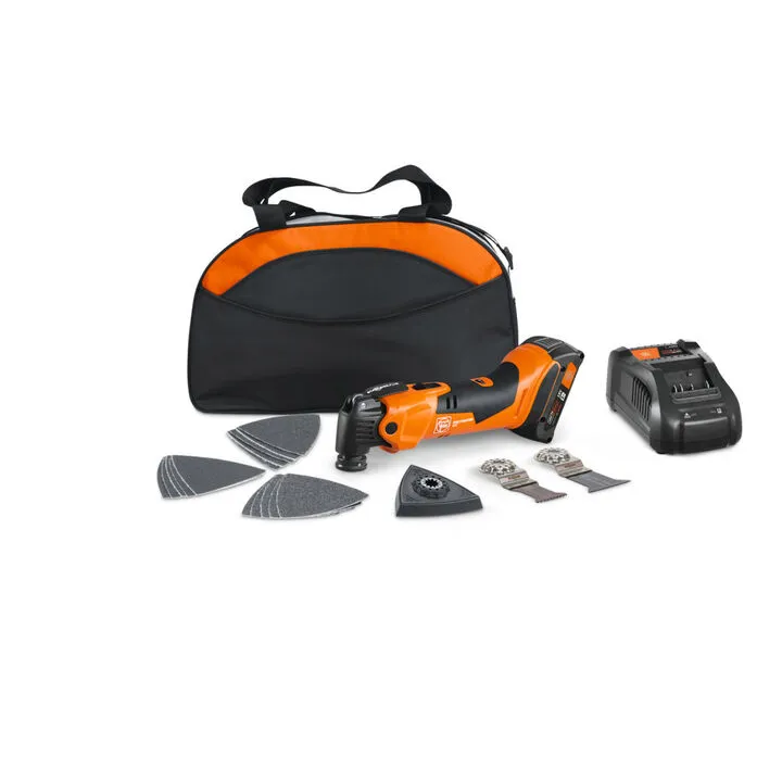 Fein Ampshare Multimaster 500 Plus 18V Cordless Multi-Tool (22pc Set)
