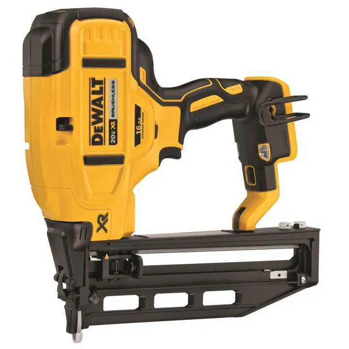 DEWALT 20V MAX XR 16 GA Cordless Straight Finish Nailer Kit - Precision Performance 1