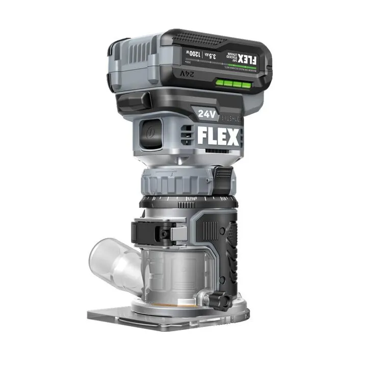 FLEX 24V Trim Router Stacked Lithium Kit - Professional Cordless Precision 3
