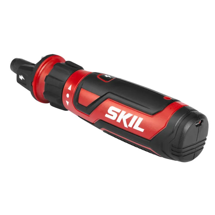 4V Rechargeable Screwdriver with Integrated Circuit Sensor & 45-Piece Bit Set 1