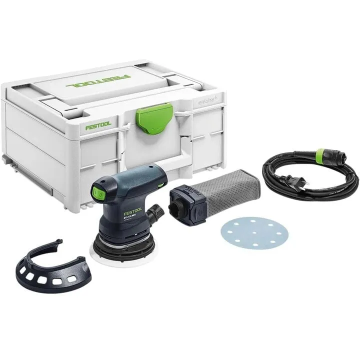 Festool ETS 125 REQ 5in Random Orbital Sander with Systainer - Professional Grade Precision