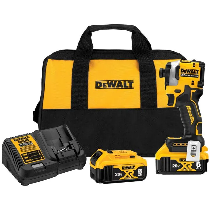 DEWALT ATOMIC 20V MAX 1/4-Inch Impact Driver & Rapid Load Accessory Set Bundle 3