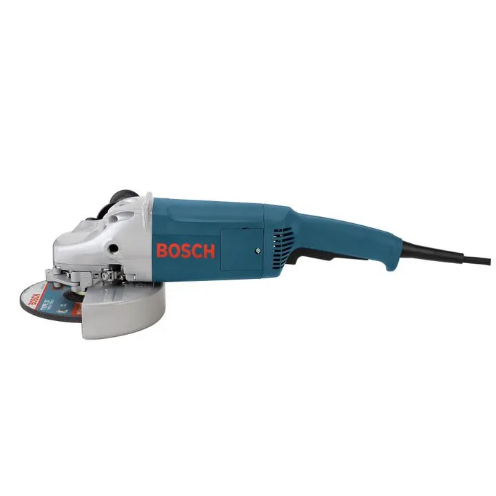 Bosch 7-Inch 15A Large Angle Grinder with Rat Tail Handle - Industrial Grade 1