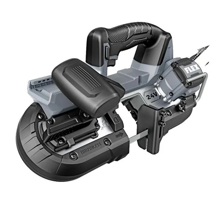 FLEX 24V 2-1/2 Inch Compact Band Saw (Bare Tool) - High-Performance Metal Cutting 1