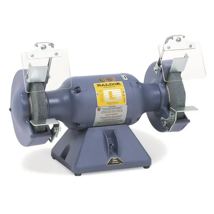 Precision 7-Inch 1/2HP Bench Grinder - High-Torque 3600RPM Metalworking Station