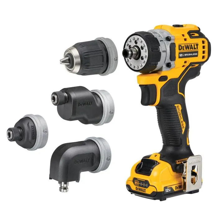 DEWALT 12V XTREME Multi-Head Drill Driver & Rapid Load Accessory Set with ToughCase+ Bundle 6