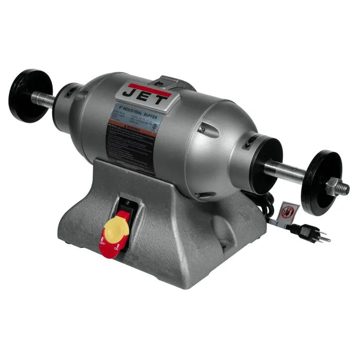 JET 8 Inch Industrial Buffer - Professional Grade Metal Finishing System 5