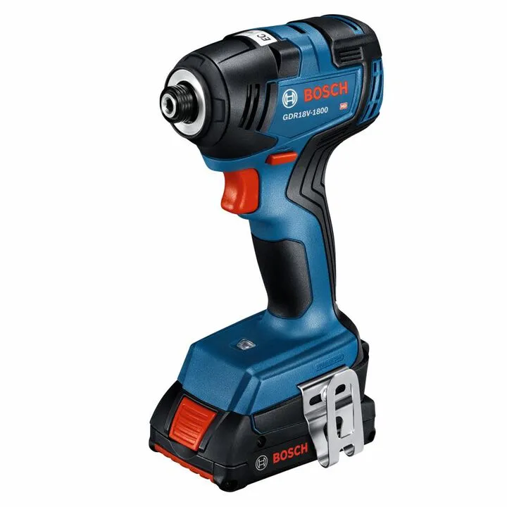 Bosch 18V Brushless 1/4 Inch Hex Impact Driver Kit with 2Ah Standard Power Battery 3