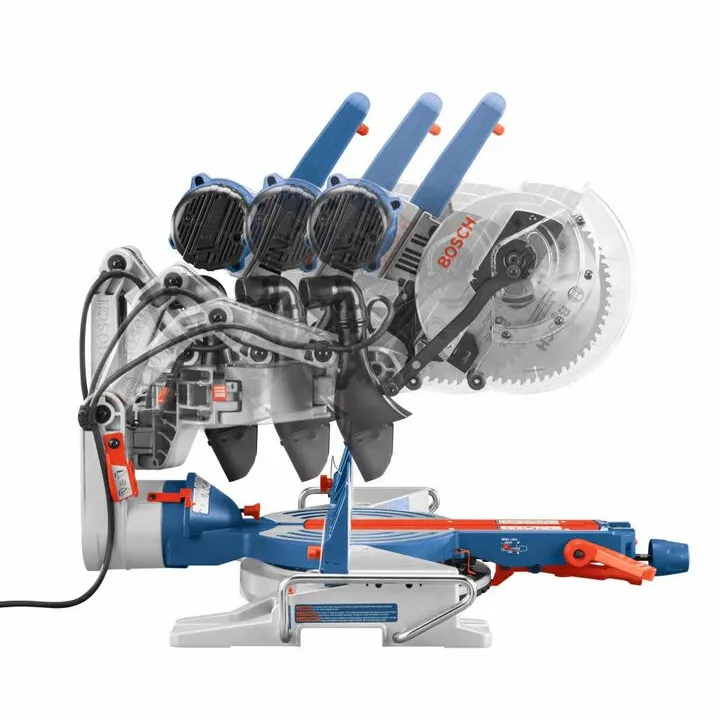 Bosch 10 Inch Dual-Bevel Glide Miter Saw - Precision Engineering for Professionals 2