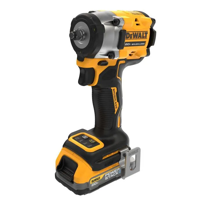 DEWALT 20V MAX 3/8in Compact Impact Wrench & POWERSTACK Compact Battery Kit 2