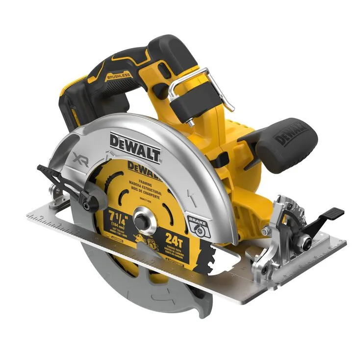 DEWALT 20V MAX 7-1/4 Inch Cordless Saw & 4-1/2 Inch - 5 Inch Grinder Combo Kit 3