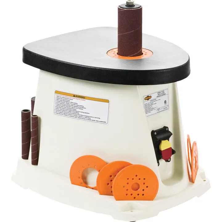 Shop Fox 1/2HP Benchtop Oscillating Spindle Sander: Precision Sanding Solution 1