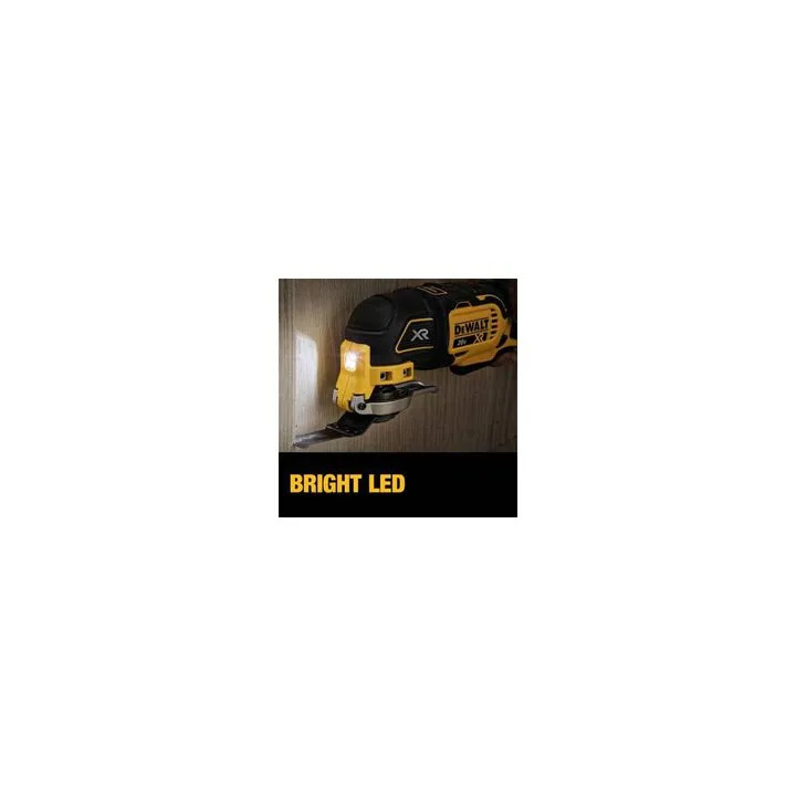 DEWALT 20V MAX XR Brushless Cordless 3-Speed Oscillating Multi-Tool 4