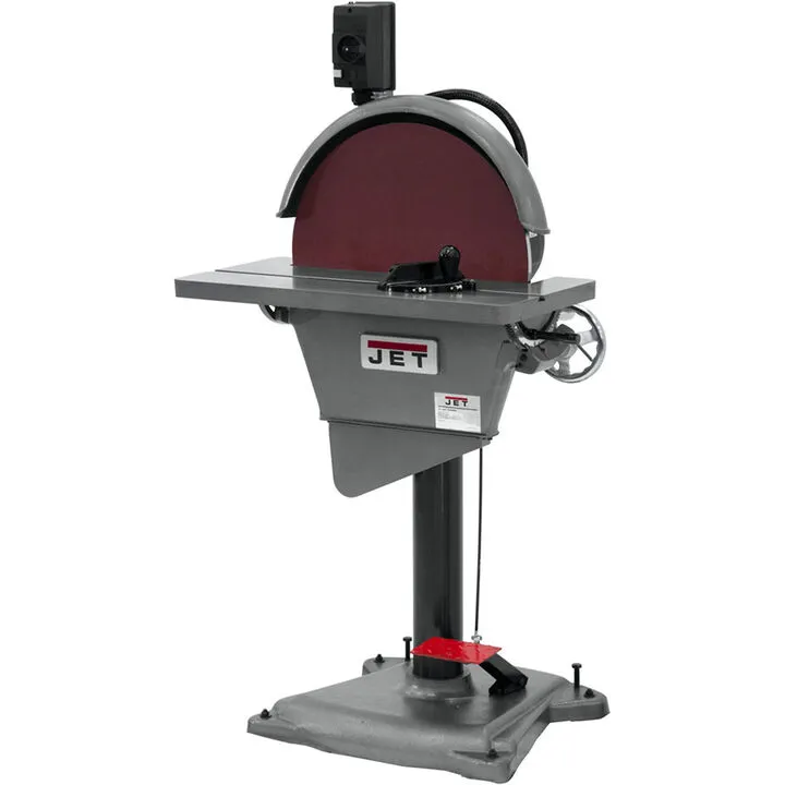 JET J-4421-2 20-Inch Industrial Disc Grinder, 3-Phase 220V