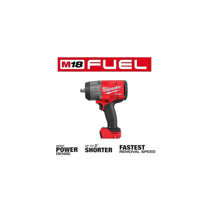 Milwaukee M18 FUEL 1/2-Inch High Torque Impact Wrench Kit with 19-Piece Socket Set 1