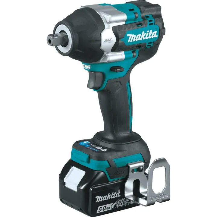 Makita 18V LXT 1/2in Square Drive Impact Wrench Kit with Detent Anvil 2