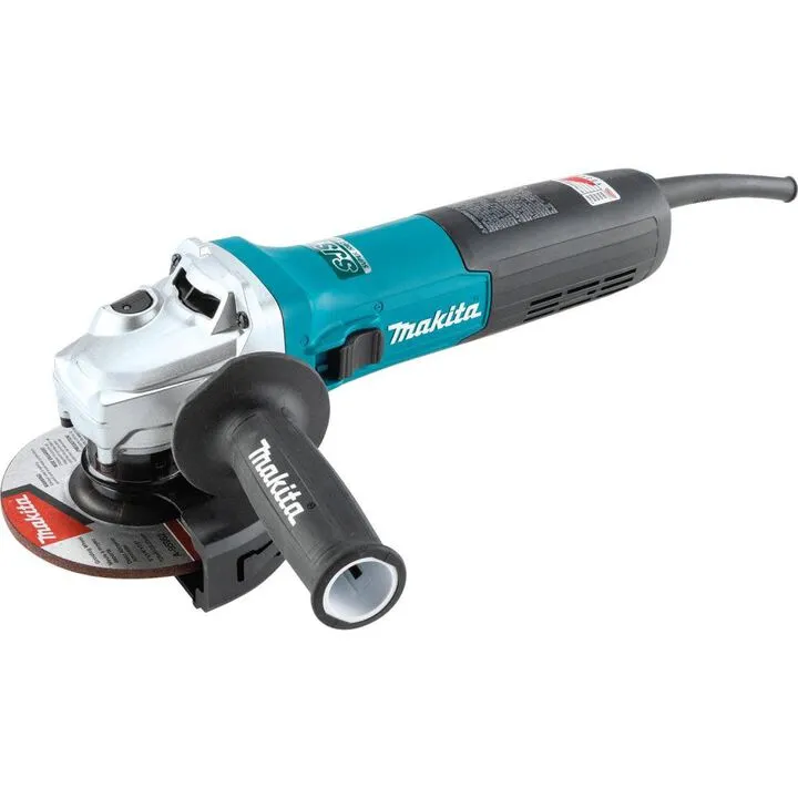 Makita 5-inch SJS II High-Power Angle Grinder - Engineered for Heavy-Duty Performance