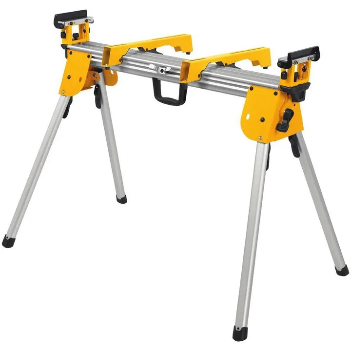 DEWALT 12-Inch 15 Amp Dual Bevel Compound Miter Saw & Professional-Grade Stand Bundle 1