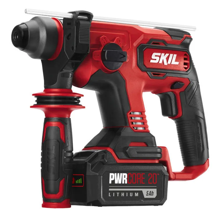SKIL PWRCORE 20 Brushless 20V 7/8in Rotary Hammer Kit - High-Performance Masonry Solution 1