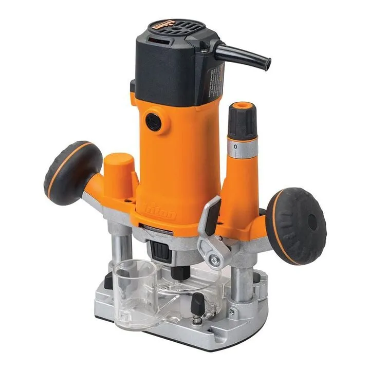 Triton TMNRTR 880W 1.2HP Compact Trimmer Router - Precision Woodworking Power Tool 1