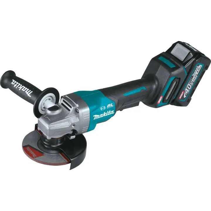 Makita 40V max XGT Brushless Cordless Paddle Switch Angle Grinder Kit (4-1/2 in. / 5 in.) 1