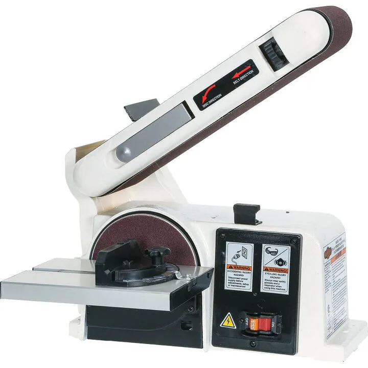 Shop Fox 4In x 36In Horizontal/Vertical Belt Sander with 6In Disc 1