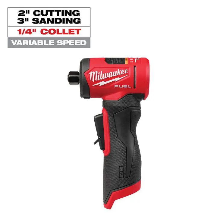 Milwaukee M12 FUEL 1/4 Inch Right Angle Die Grinder (Bare Tool) 4