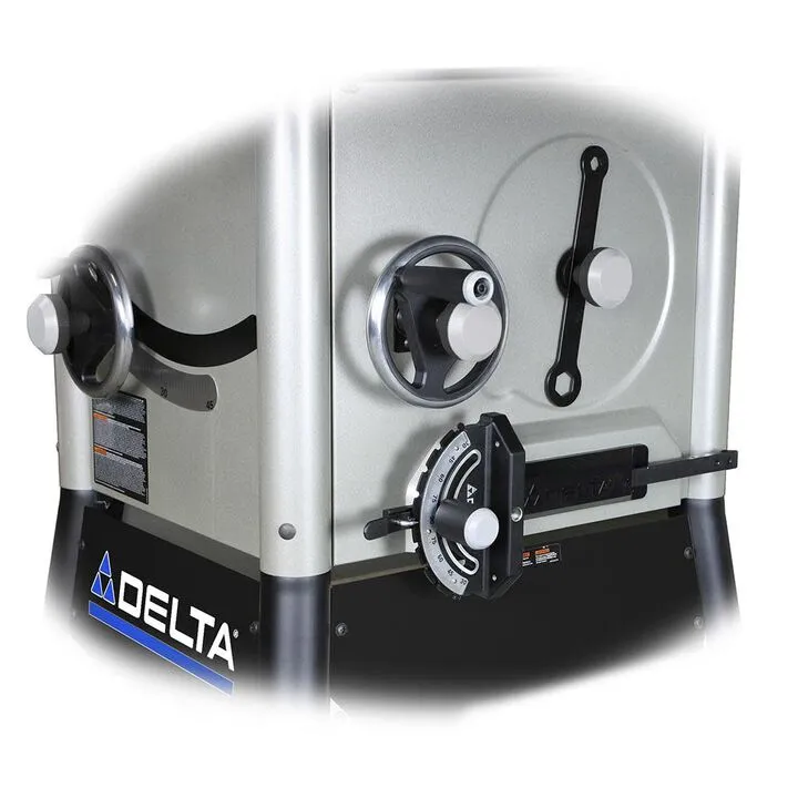 Delta 10in Table Saw with 30-Inch Rip Capacity and Precision Extension Wings 2
