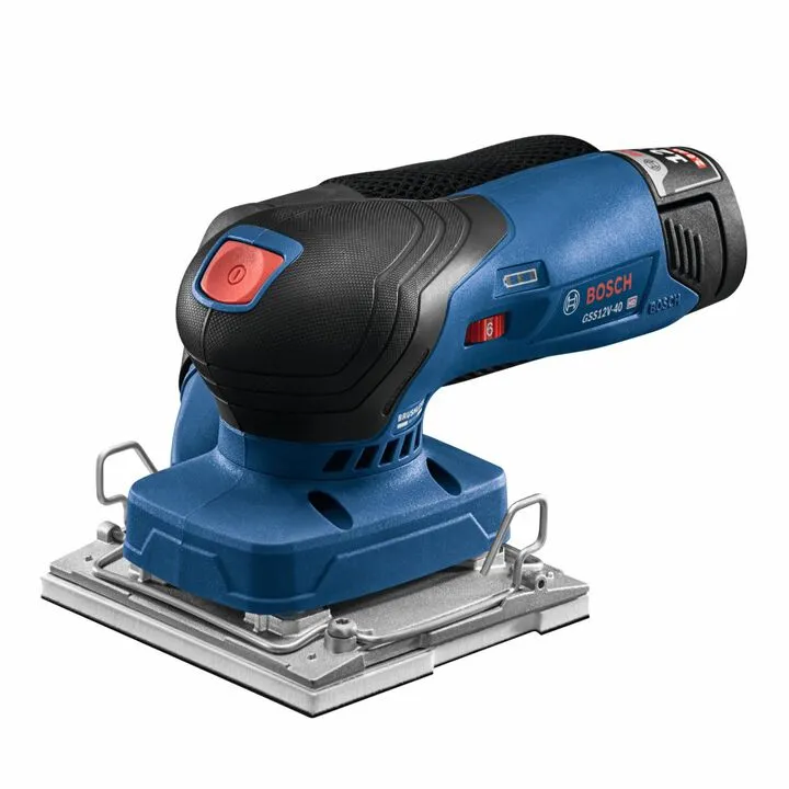 Bosch 12V 1/4 Sheet Orbital Finishing Sander (Bare Tool) - Professional Precision Series 9