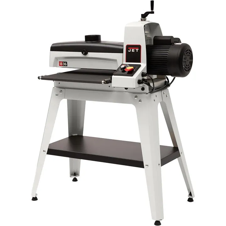 JET JWDS-1836 Drum Sander with Open Stand