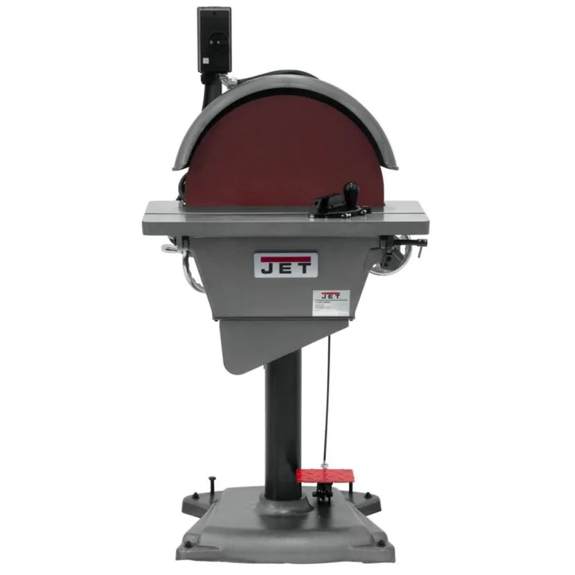 JET J-4421-2 20-Inch Industrial Disc Grinder, 3-Phase 220V 2