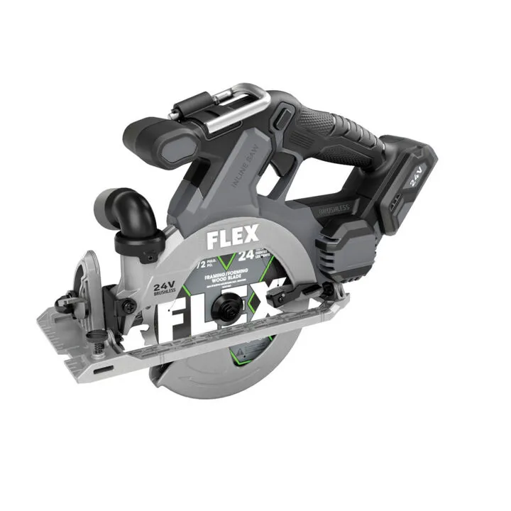 FLEX 24V Circular Saw In-Line 6 1/2in (Bare Tool)