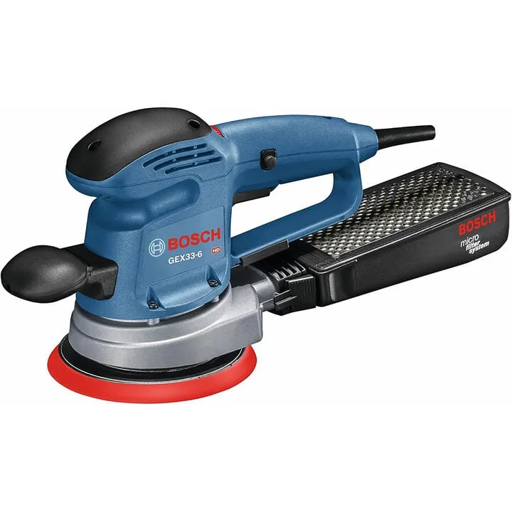 Bosch 6-inch Multi-Hole Random Orbit Sander/Polisher - Professional Grade Finishing Tool