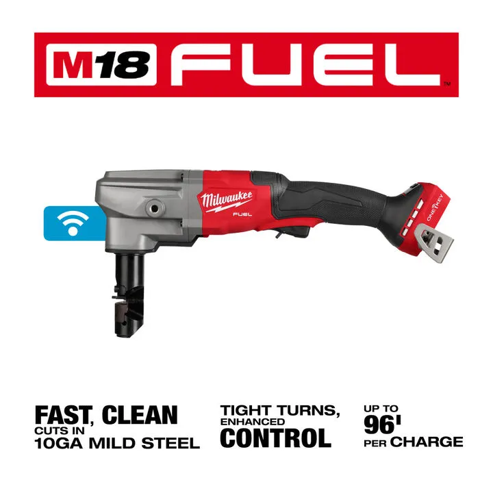 Milwaukee M18 FUEL 10 Gauge Nibbler (Bare Tool) - Professional Grade Metal Cutting 4
