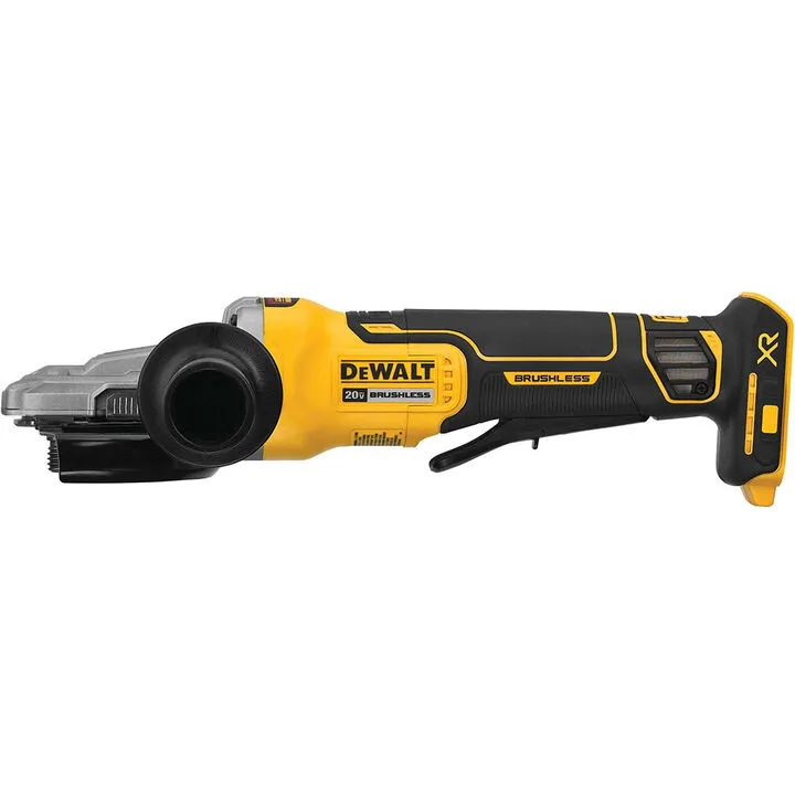 DEWALT 20V MAX XR 5-Inch Flathead Paddle Switch Small Angle Grinder (Bare Tool)