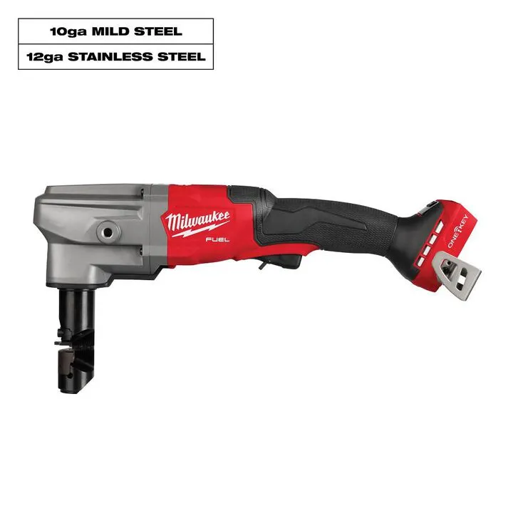 Milwaukee M18 FUEL 10 Gauge Nibbler (Bare Tool) - Professional Grade Metal Cutting 5