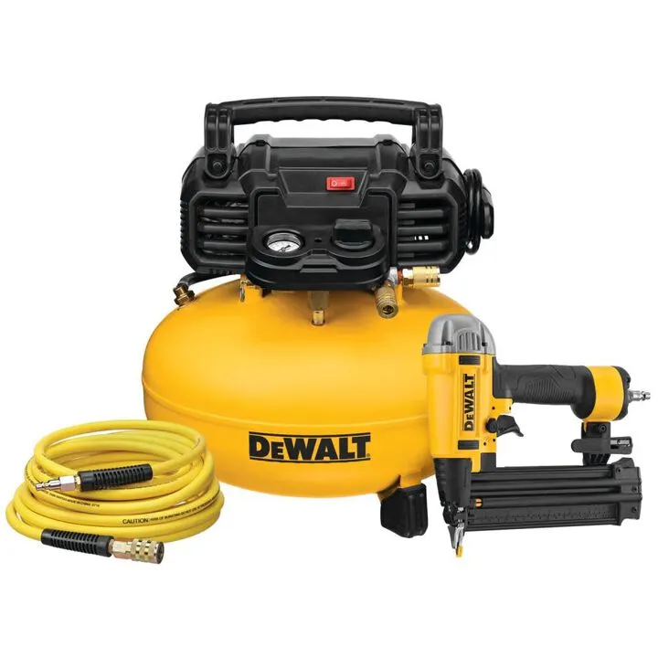 DEWALT 12V/20V MAX Compact Task Light, Compressor, and Nailer Combo Kit 1