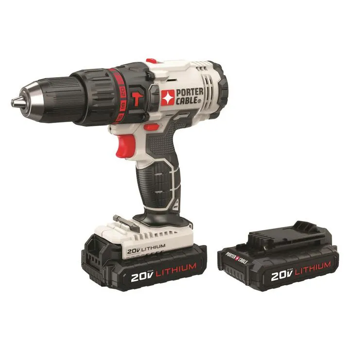 Porter Cable 20V MAX 1/2-inch Variable Speed Hammer Drill Kit - Optimized Performance Edition 6