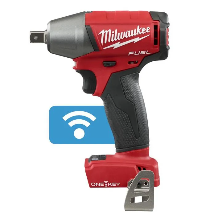 Milwaukee M18 FUEL 1/2 in. Compact Impact Wrench with Pin Detent & ONE-KEY (Bare Tool) 3