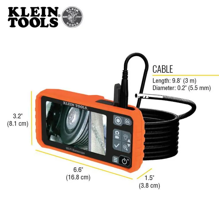 Professional Industrial Borescope - Enhanced Stability & Precision Optics 2