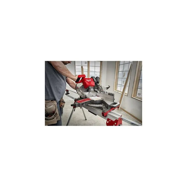 Milwaukee M18 12-Inch Miter Saw (Bare Tool) with Heavy-Duty Folding Miter Saw Stand Bundle 3