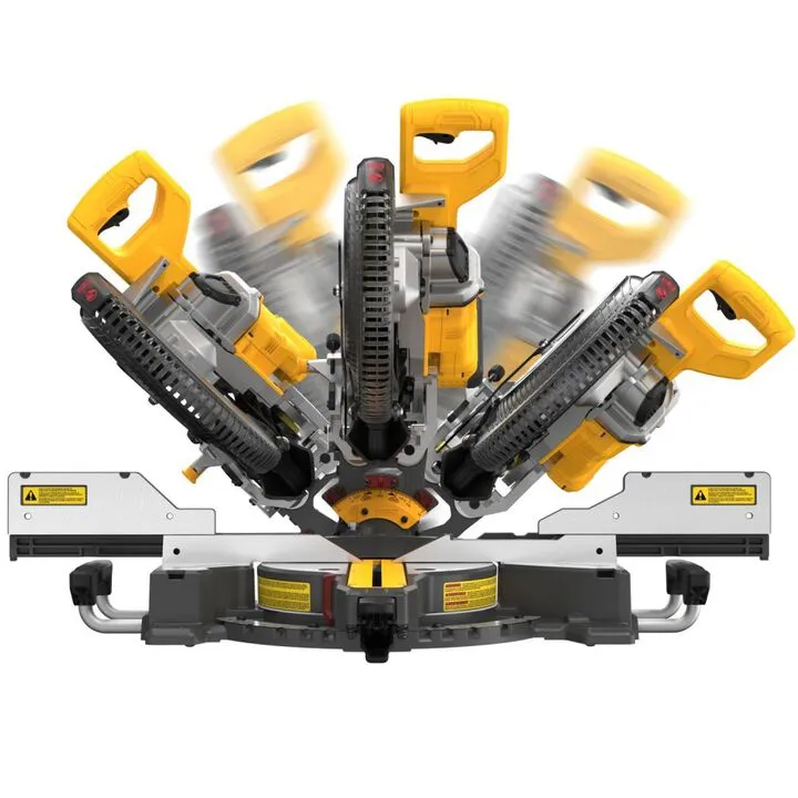 Professional 60V 12-inch Sliding Miter Saw Kit - High-Torque Precision 4