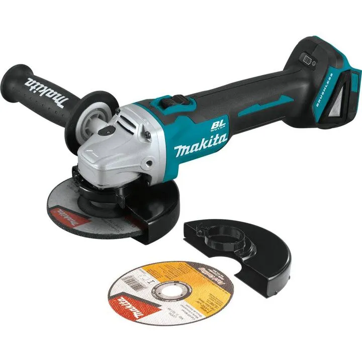 Makita 18V LXT Brushless 4-1/2 / 5in Cut-Off/Angle Grinder with Electric Brake (Bare Tool)
