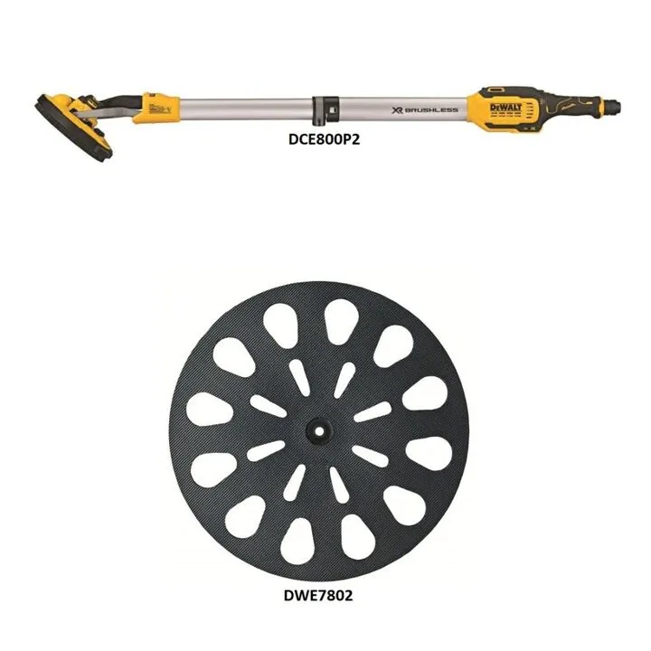 DEWALT 20V MAX Cordless Drywall Sander & Hard Backing Pad Professional Bundle 1