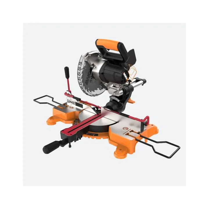 Worx 7.25 in Cordless Sliding Compound Miter Saw (Bare Tool) 1