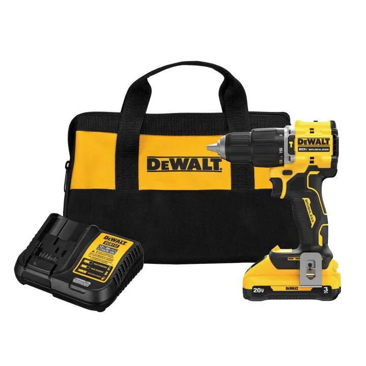 DEWALT 20V MAX 1/2in Hammer Drill ATOMIC COMPACT SERIES Cordless Kit 1